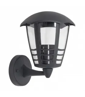 APLIQUE EXTERIOR TERVA ANTRACITA 1XE27 IP44 (24x16x20)