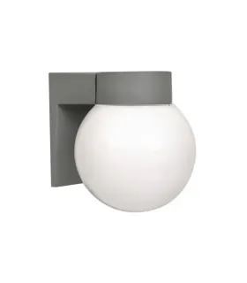 APLIQUE EXTERIOR GLOBO ZINC 1XE27 (18x15x16)