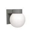 APLIQUE EXTERIOR GLOBO ZINC 1XE27 (18x15x16)