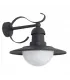 APLIQUE EXTERIOR TORVA ANTRACITA 1XE27 IP44 (27x28x34)