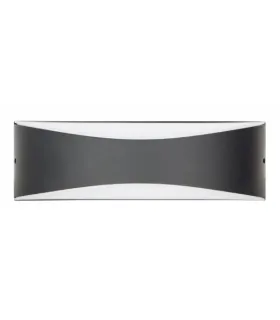 APLIQUE EXTERIOR CABRIL GRIS OSCURO 10W 4000K 1000LM (7,2x23x5,5)