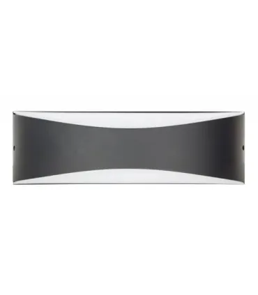 APLIQUE EXTERIOR CABRIL GRIS OSCURO 10W 4000K 1000LM (7,2x23x5,5)