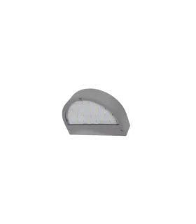 APLIQUE EXTERIOR JUBA GRIS 5W 4000K 450LM IP54 (18x13x4,5)