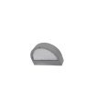 APLIQUE EXTERIOR JUBA GRIS 5W 4000K 450LM IP54 (18x13x4,5)