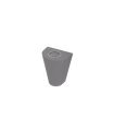 APLIQUE EXTERIOR GANGES GRIS 1GU10X3W 4000K IP54 (15x12)