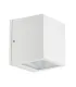 APLIQUE EXTERIOR CAVALUM BLANCO 1XG9 IP54 (10x9x9)