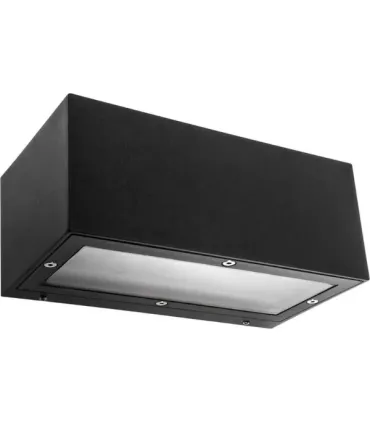 APLIQUE EXTERIOR GIULIA GRIS OSCURO 1XE27 IP65 (8x21x11)