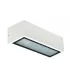 APLIQUE EXTERIOR CORGO BLANCO 1XE27 IP54 (7,5x25,5x10)