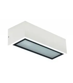 APLIQUE EXTERIOR CORGO BLANCO 1XE27 IP54 (7,5x25,5x10)