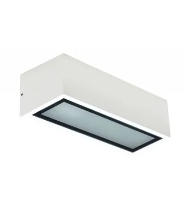APLIQUE EXTERIOR CORGO BLANCO 1XE27 IP54 (7,5x25,5x10)