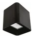 APLIQUE EXTERIOR SOURE NEGRO 8W 3000K 650 LM IP54 (9.5x11x11)