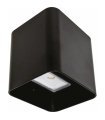 APLIQUE EXTERIOR SOURE NEGRO 8W 3000K 650 LM IP54 (9.5x11x11)