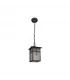 COLGANTE EXTERIOR PENSAMIENTO MARRON 1XE27 (25x15)