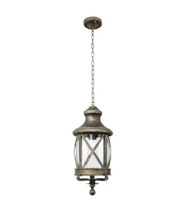 COLGANTE EXTERIOR ORQUIDEA 1XE27 ORO (54-102x22x22)