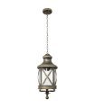 COLGANTE EXTERIOR ORQUIDEA 1XE27 ORO (54-102x22x22)