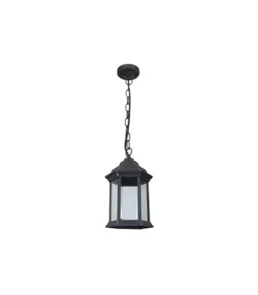 COLGANTE EXTERIOR SANDRA MARRON 1XE27 (30x17)