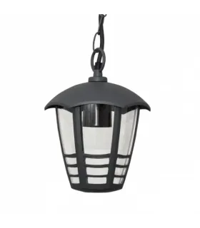 COLGANTE EXTERIOR TERVA ANTRACITA 1XE27 IP44 (100x15x17)