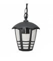 COLGANTE EXTERIOR TERVA ANTRACITA 1XE27 IP44 (100x15x17)