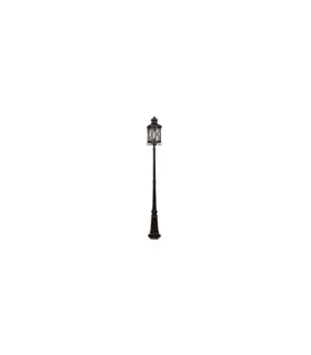 FAROLA EXTERIOR ORQUIDEA NEGRO/ORO 1XE27 (230x23x23)