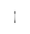 FAROLA EXTERIOR ORQUIDEA NEGRO/ORO 1XE27 (230x23x23)