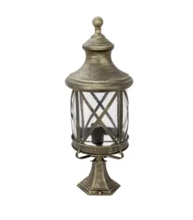 SOBREMURO EXTERIOR ORQUIDEA ORO 1XE27 (62x23x23)