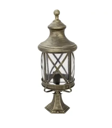 SOBREMURO EXTERIOR ORQUIDEA ORO 1XE27 (62x23x23)