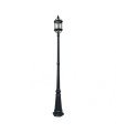 FAROLA EXTERIOR AMAPOLA NEGRO 1XE27 (212x26x26)