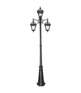 FAROLA EXTERIOR NOELI NEGRO 3XE27 (227x58x19)