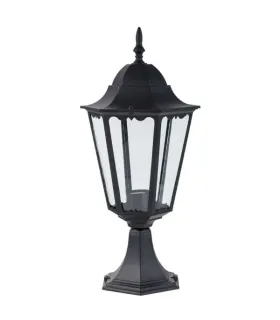 SOBREMURO EXTERIOR LISA NEGRO 1XE27 (40x17)