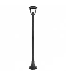 FAROLA EXTERIOR ZOIO NEGRO 1XE27 (113x17x17)
