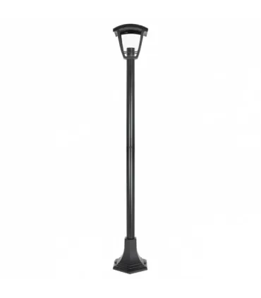 FAROLA EXTERIOR ZOIO NEGRO 1XE27 (113x17x17)