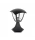 SOBREMURO ZOIO NEGRO 1XE27 (28x16,5x16,5)