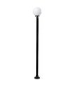 FAROLA EXTERIOR AMBIENTE NEGRO 1XE27 (218x25x25)