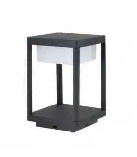 SOBREMURO EXTERIOR COUSTEAU GRIS 9W 4000K 900LM (32x20x20)