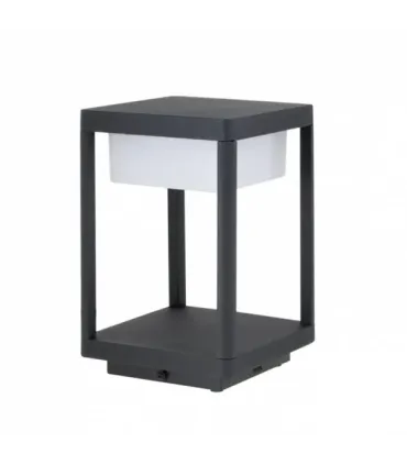 SOBREMURO EXTERIOR COUSTEAU GRIS 9W 4000K 900LM (32x20x20)