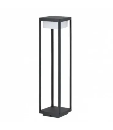 SOBREMURO EXTERIOR COUSTEAU GRIS 9W 4000K 900LM (71x20x20)