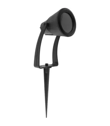 FOCO EXTERIOR CON PICA NETTUNO NEGRO 1XGU10 IP65 (47x10x13)