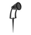 FOCO EXTERIOR CON PICA NETTUNO NEGRO 1XGU10 IP65 (47x10x13)