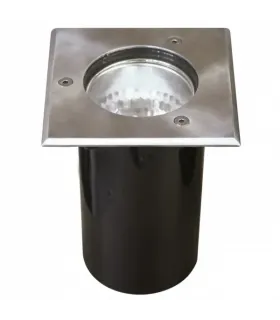 EMPOTRABLE EXTERIOR BIGORNE NIQUEL 1XE27 IP65 (21x15x10.5)