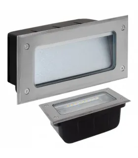 EMPOTRABLE EXTERIOR MURDOCH ALUMINIO 5W 4000K 300LM IP65 (19x8x9)