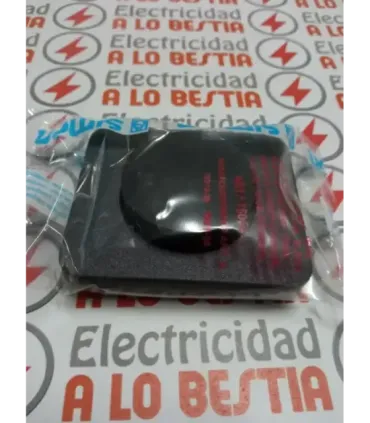 TAPA + BOTON REGULADOR ELECTRONICO SIMON 75 GRAFITO 75054-30