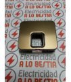 TAPA PARA TOMA TELEFONO 4/6 CONTACTOS SIMON 75 BRONCE 75062-36
