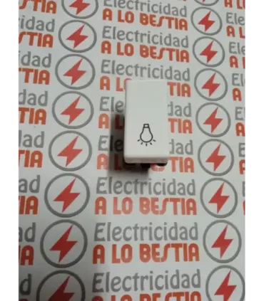 PULSADOR LUZ ESTRECHO SIMON 27 ANTIGUA BLANCO NIEVE 27151-34
