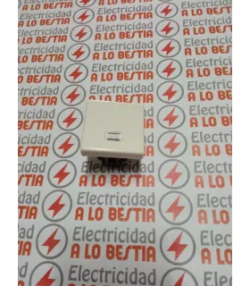 CONMUTADOR CRUCE CON INDICADOR LUMINOSO SIMON 27 ANTIGUA BLANCO MARFIL 27254-32