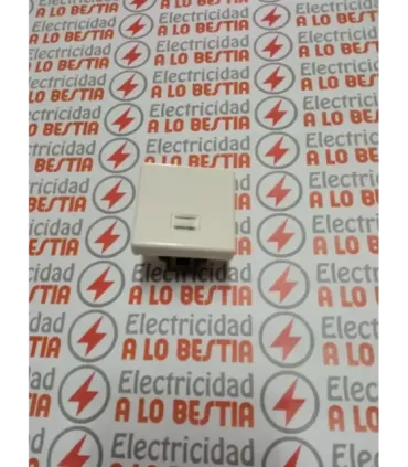 CONMUTADOR CRUCE CON INDICADOR LUMINOSO SIMON 27 ANTIGUA BLANCO MARFIL 27254-32