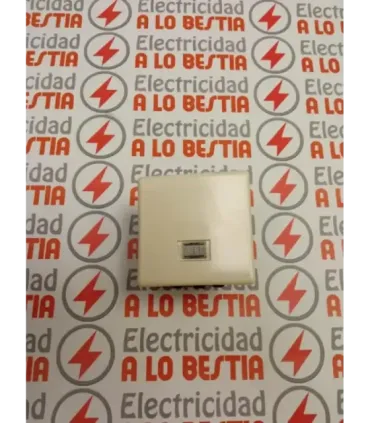 CONMUTADOR SIMON 27 ANTIGUA BLANCO MARFIL 27204-32