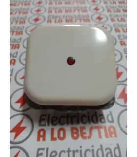 INTERRUPTOR MONOPOLAR NSS LX 7001 BLANCO MARFIL