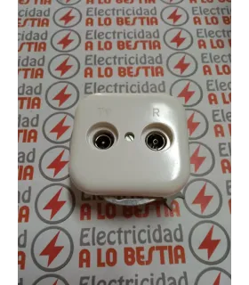 TOMA ANTENA NSS LX 7050.2 BLANCO ALPINO