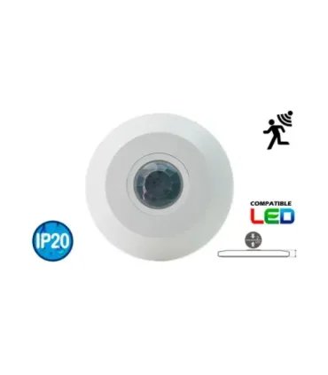 DETECTOR MOVIMIENTO SUPERFICIE TECHO 360º