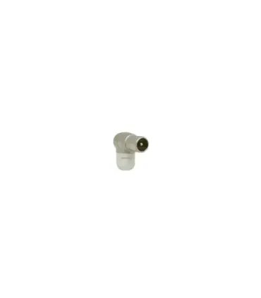 CONECTOR TV BLINDADO ACODADO MACHO